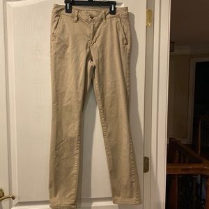 American Eagle Super Stretch X Khaki Pants